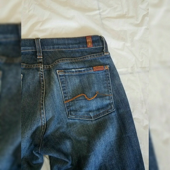 Womens 7 Seven For All Mankind Size 29 Jeans - Picture 4 of 5
